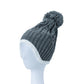 Snug & Stylish Cable Knit Ear Beanie Beanie BDBD/GREY Os 