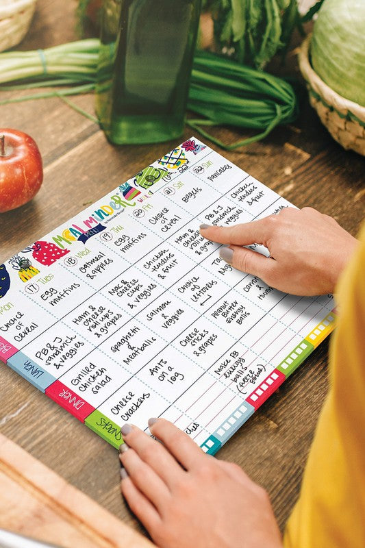 Meal Minder Menu Planner 52-Week wDry Erase Backer Menu Planner   