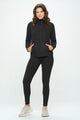 Basic Fall Casual set Activewear Set Black M 