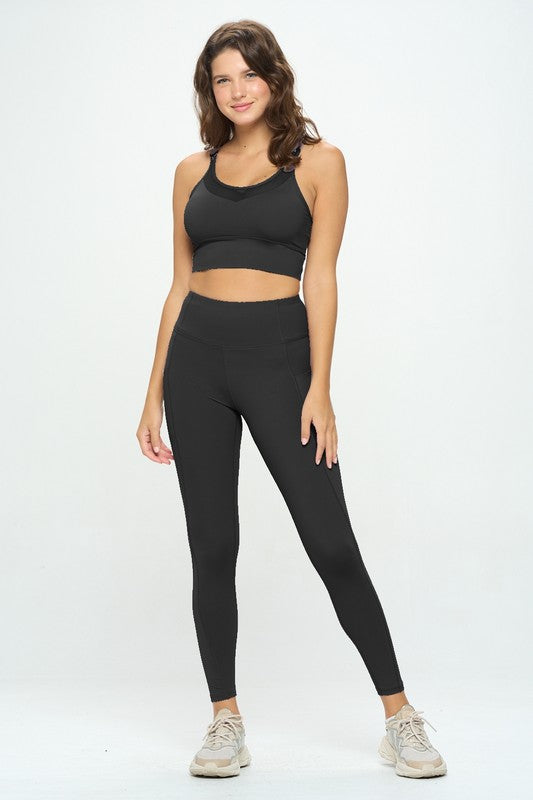 Activewear Set Top and Leggings Activewear Set   