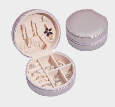 Round Jewelry Case
