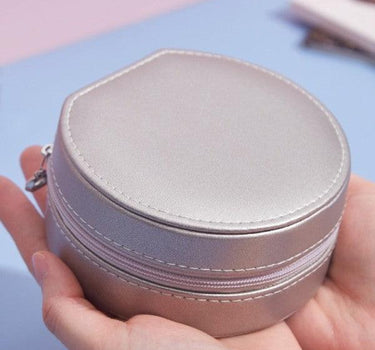 Round Jewelry Case