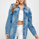 The Original Blue Age Long Denim Jacket