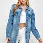 The Original Blue Age Long Denim Jacket Denim Jacket