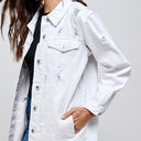 The Original Blue Age Long Denim Jacket