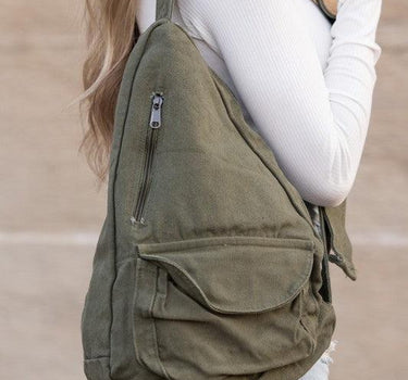 Oversized Canvas Sling