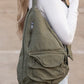 Oversized Canvas Sling Oversized Canvas Sling Bag   