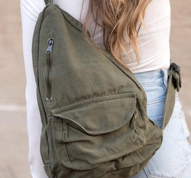 Oversized Canvas Sling