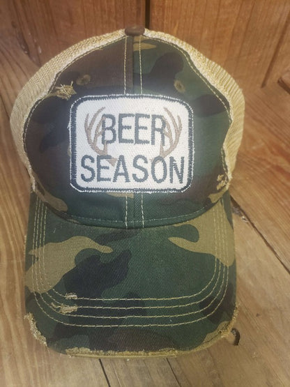 Beer Season Hat Cap As shown One Size 