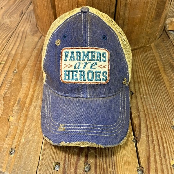 Farmers are Heroes Hat Cap As shown One Size 