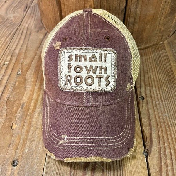 Small Town Roots Cap As shown One Size 