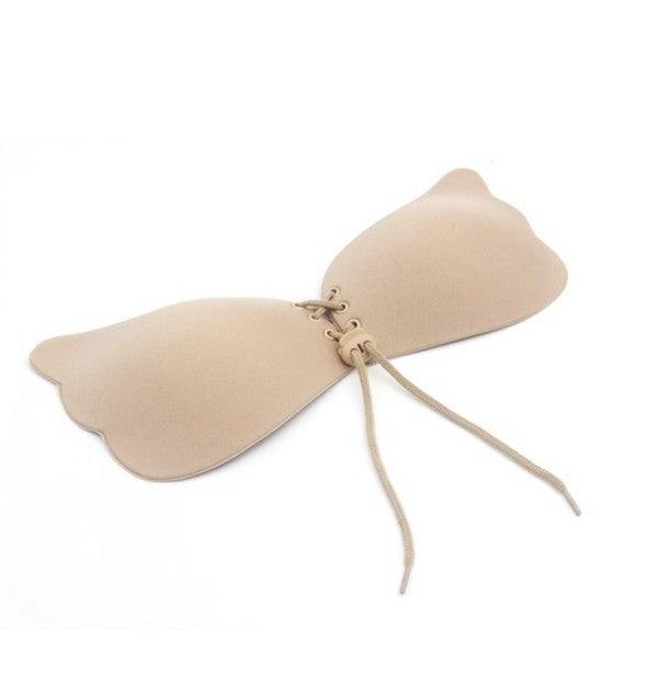 Lace-up Adhesive Bra Sticky Bra - Three Mad Hatters Mercantile 
