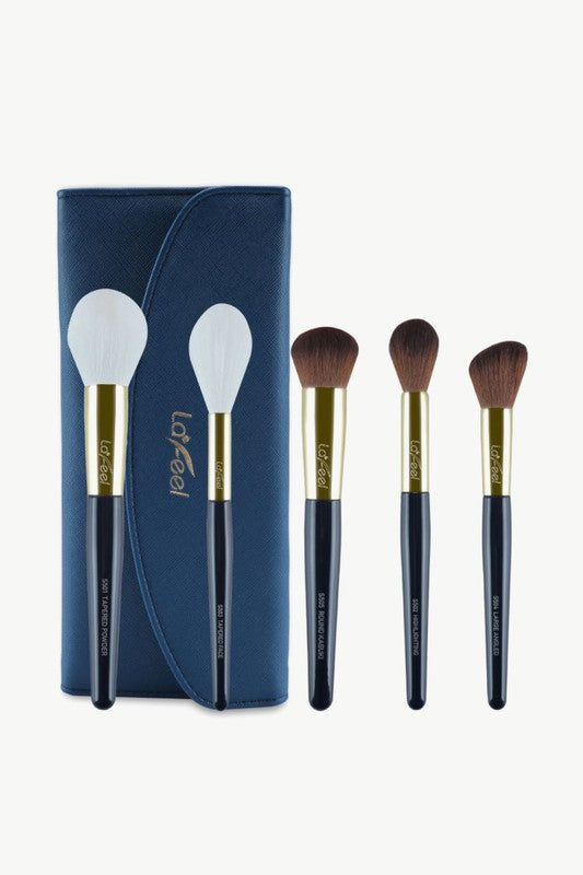 Lafeel Brush Set with Bag  Black S3 