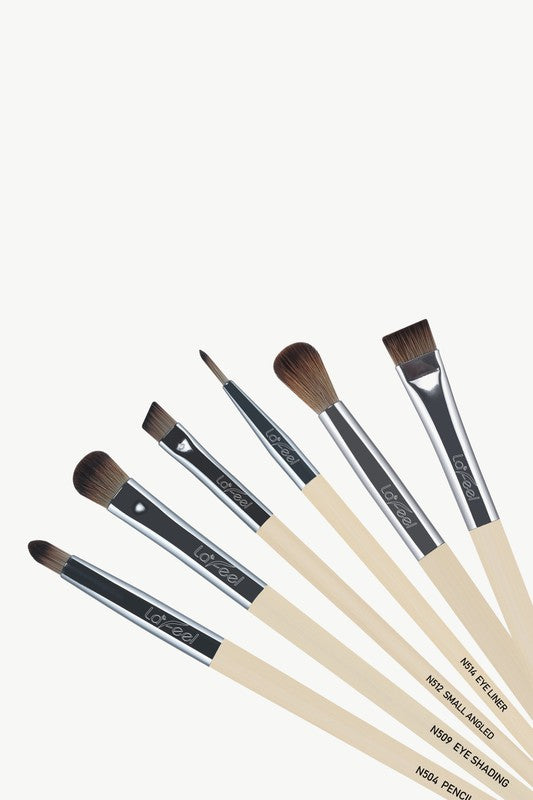 Lafeel Full Eye Brush Set in Taupe    