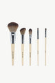 Lafeel Face and Eye Brush Set in Taupe  Beige S3 