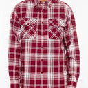 Flannel Plaid Long Sleeve Shirt