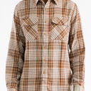 Flannel Plaid Long Sleeve Shirt