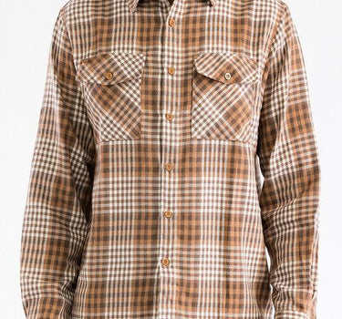 Flannel Plaid Long Sleeve Shirt
