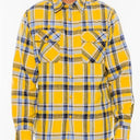 Flannel Plaid Long Sleeve Shirt
