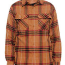 Flannel Plaid Long Sleeve Shirt