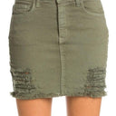 Vintage Denim Mini Skirt