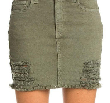 Vintage Denim Mini Skirt