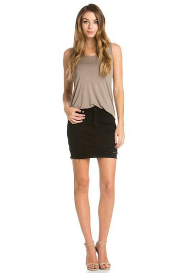 Vintage Denim Mini Skirt