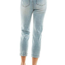 Destructed Cuffed Boyfriend Jean