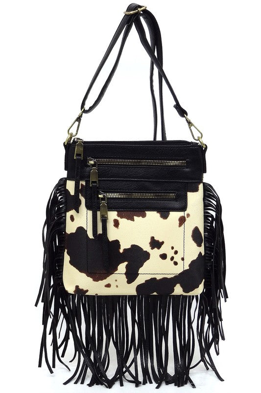 Western Fringe Crossbody Bag handbag   