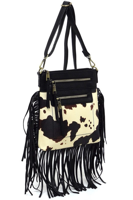 Western Fringe Crossbody Bag handbag   