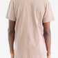 Extended Scallop Round Neck Tshirt Mens T-shirt   