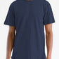 Extended Scallop Round Neck Tshirt Mens T-shirt