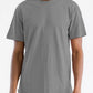 Extended Scallop Round Neck Tshirt Mens T-shirt CHARCOAL S 