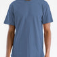 Extended Scallop Round Neck Tshirt Mens T-shirt DENIM S 