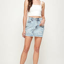 Ladies Denim Mini Skirt