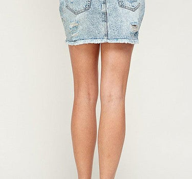 Ladies Denim Mini Skirt