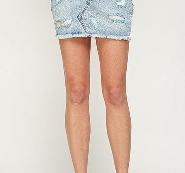 Ladies Denim Mini Skirt