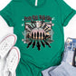 SHORT SLEEVE TEE Pretty Girls Walk Like This T- Shirt KELLY GREEN S 