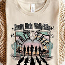 Pretty Girls Walk: Western Graphic Tee