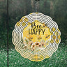 Bee Happy Little Bees Spring Wind Spinner