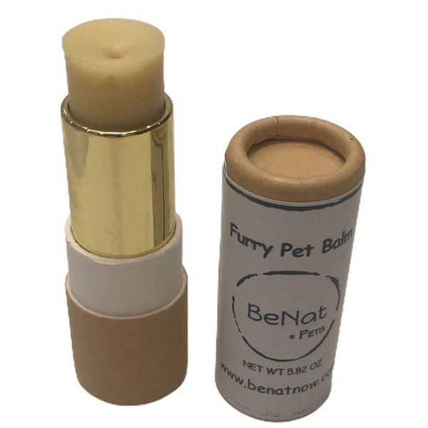 BeNat Pets. Furry Pet Balm. 0.9 oz. Pet Balm Low-Waste Tube One Size 