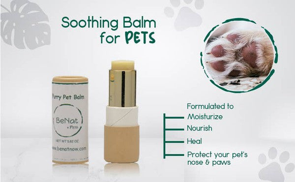 BeNat Pets. Furry Pet Balm. 0.9 oz. Pet Balm   