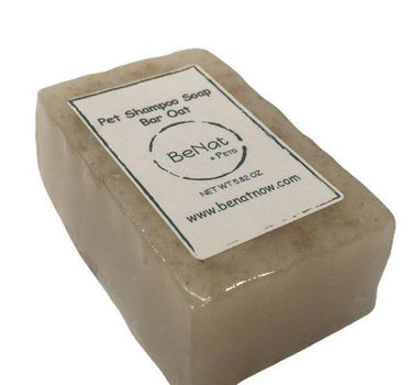 BeNat Pets. Artisanal Pet Shampoo Bar. Oat. 5.8 oz