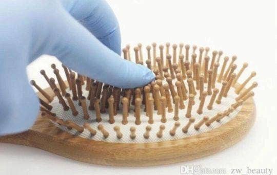 Natural Wooden Detangling Hair Brush    