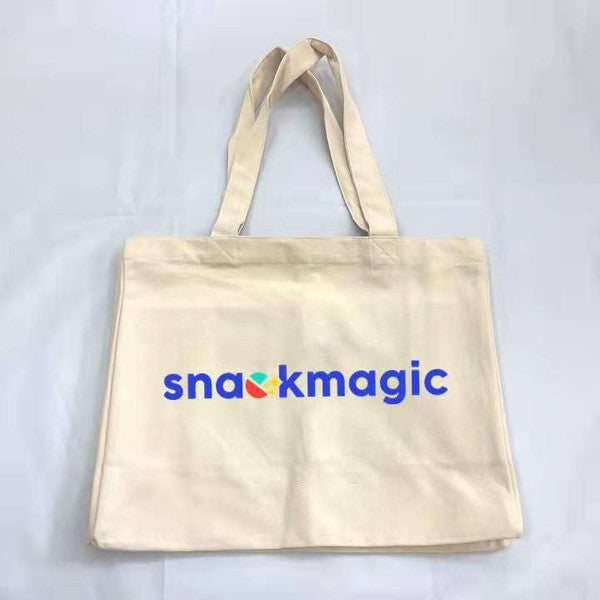 Reusable Organic Cotton Tote Mesh Bag w/6 Sleeves Shopping Bag   