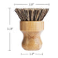 Bamboo Sisal Fiber Dish Brush Bamboo Dish Brush   