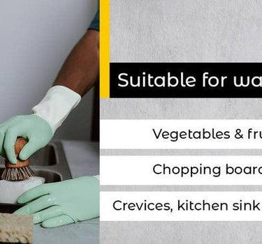 Bamboo Sisal Fiber Dish Brush