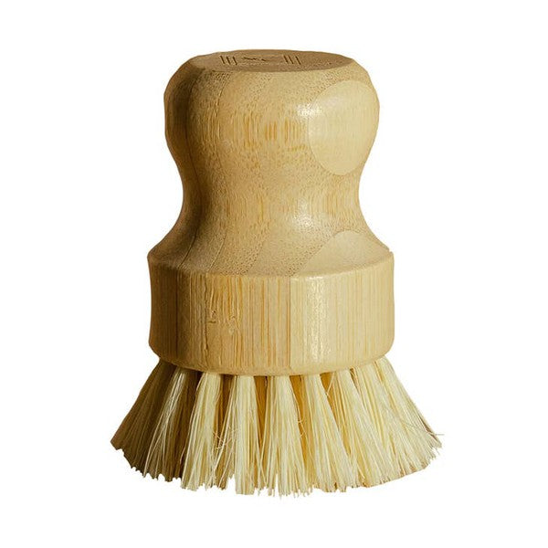 Bamboo Sisal Fiber Dish Brush Bamboo Dish Brush As shown One Size 