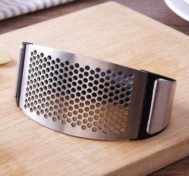 Multi-Functional Stainless Steel Garlic Press