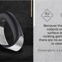 Multi-Functional Stainless Steel Garlic Press